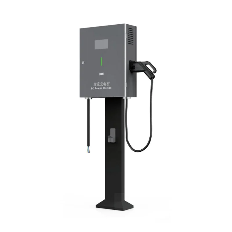 30 kW DC falra szerelt EV töltő