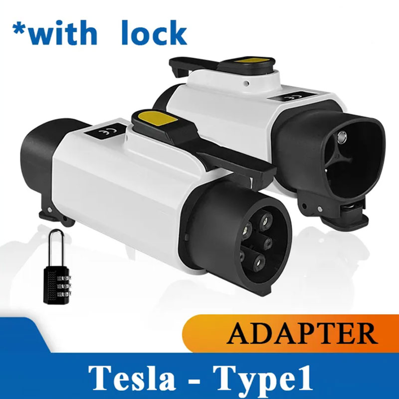 Tesla a J1772 adapterhez